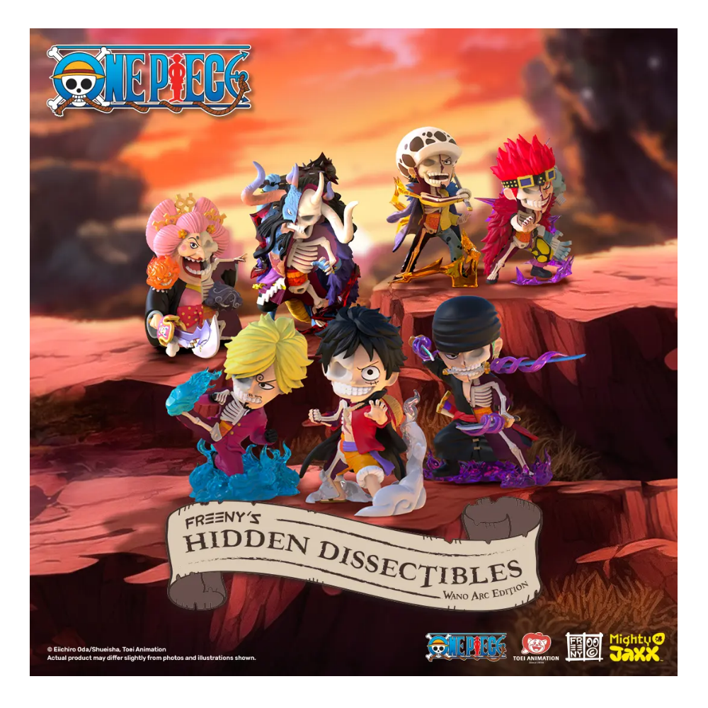MIGHTY JAXX Freeny’s Hidden Dissectibles: 海賊王 One Piece (Wano Arc Edition)