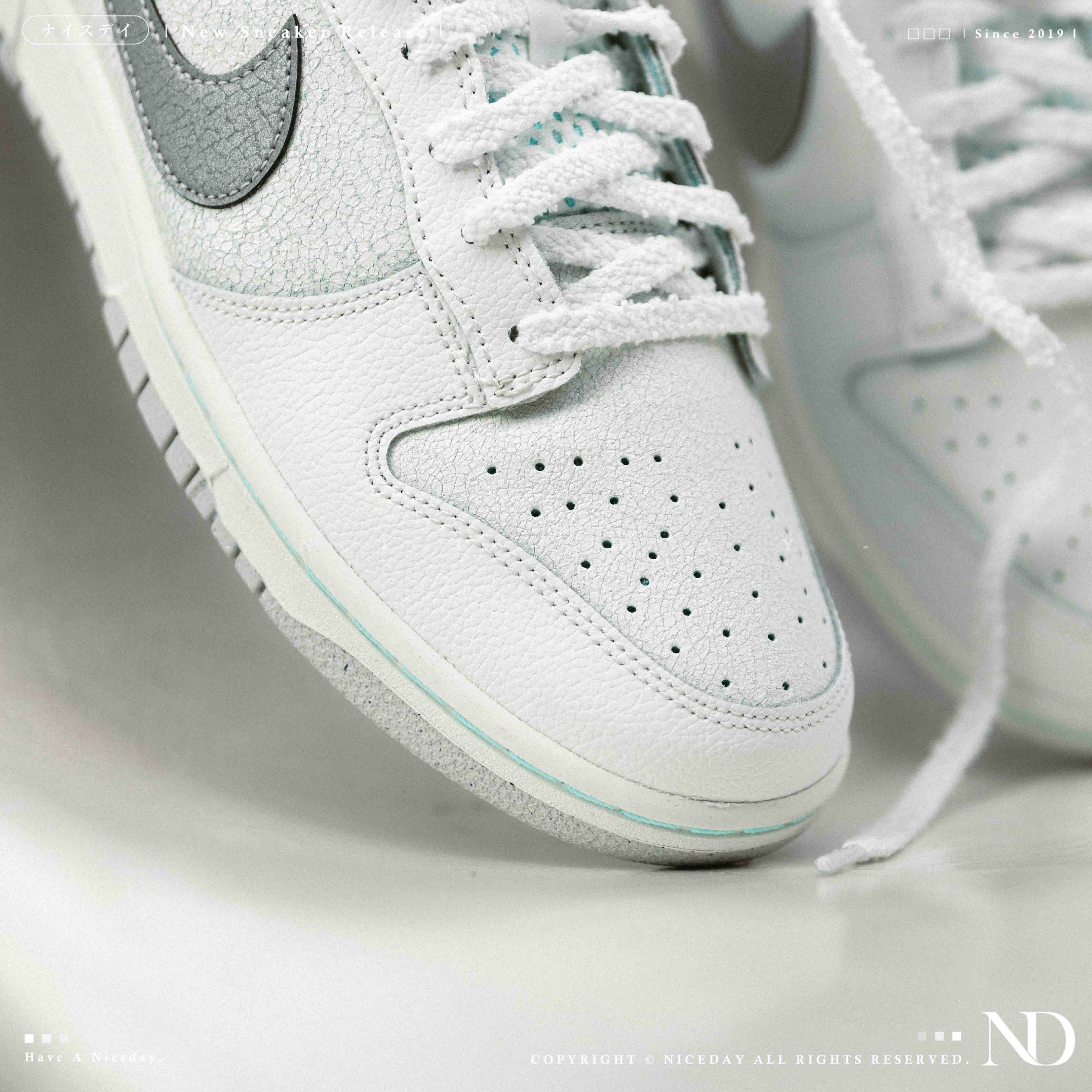NICEDAY 現貨 Nike Dunk Low Snow 冬季 灰白 麂皮 雪 米白 灰 雪白 HQ3619-121