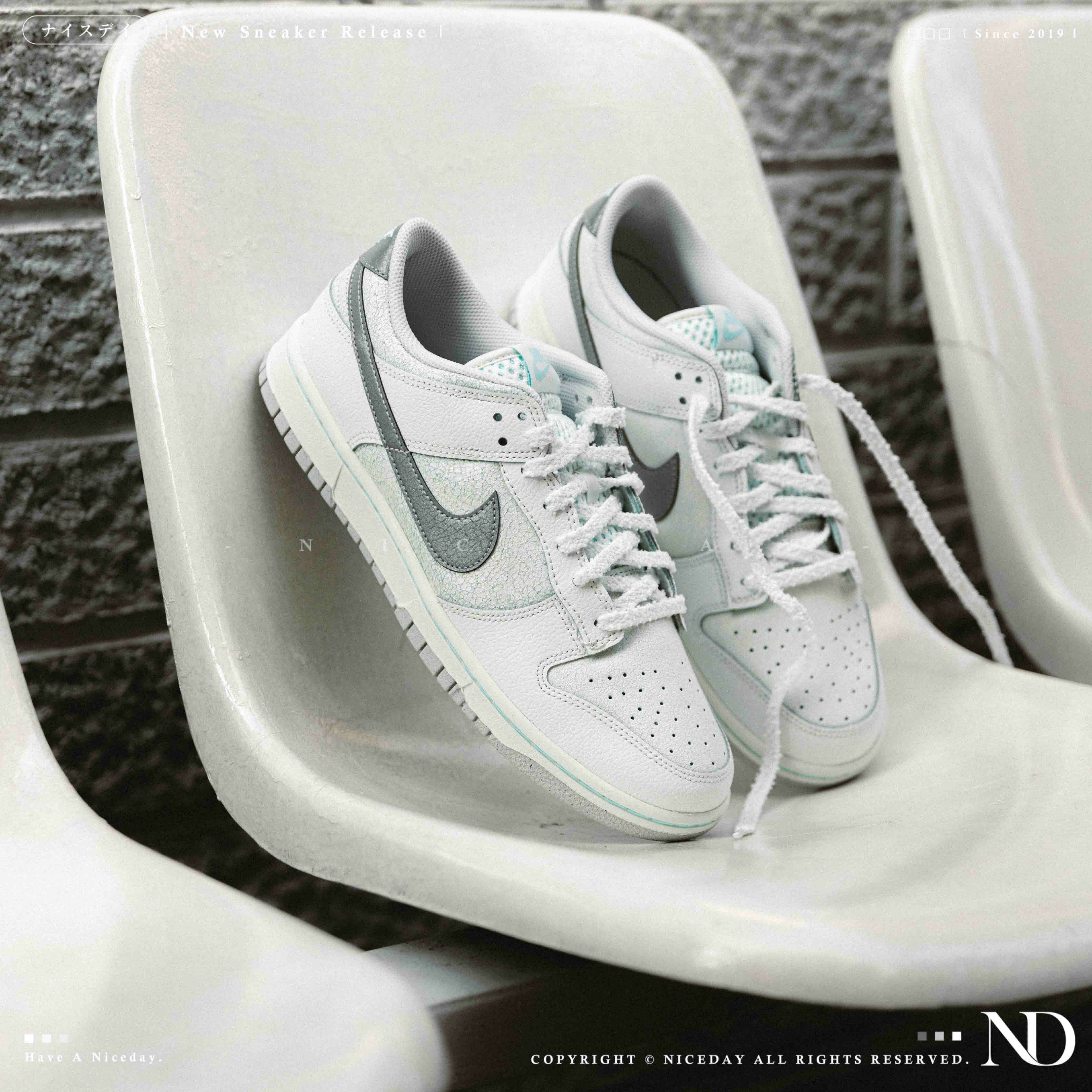 NICEDAY 現貨 Nike Dunk Low Snow 冬季 灰白 麂皮 雪 米白 灰 雪白 HQ3619-121