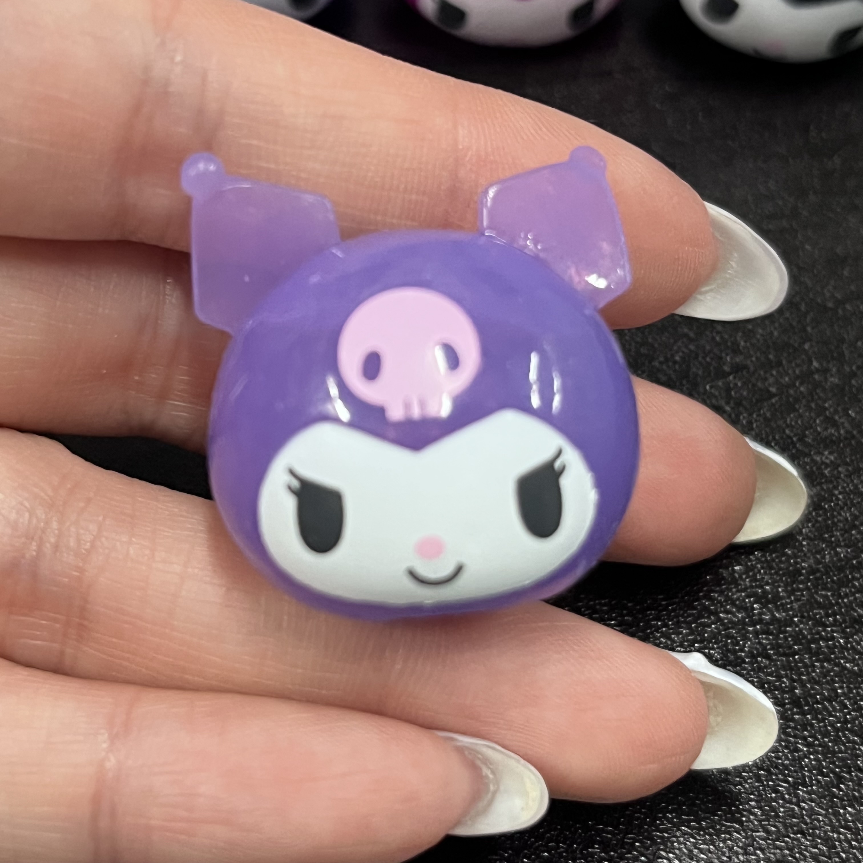 Sanrio kuromi 發光figure