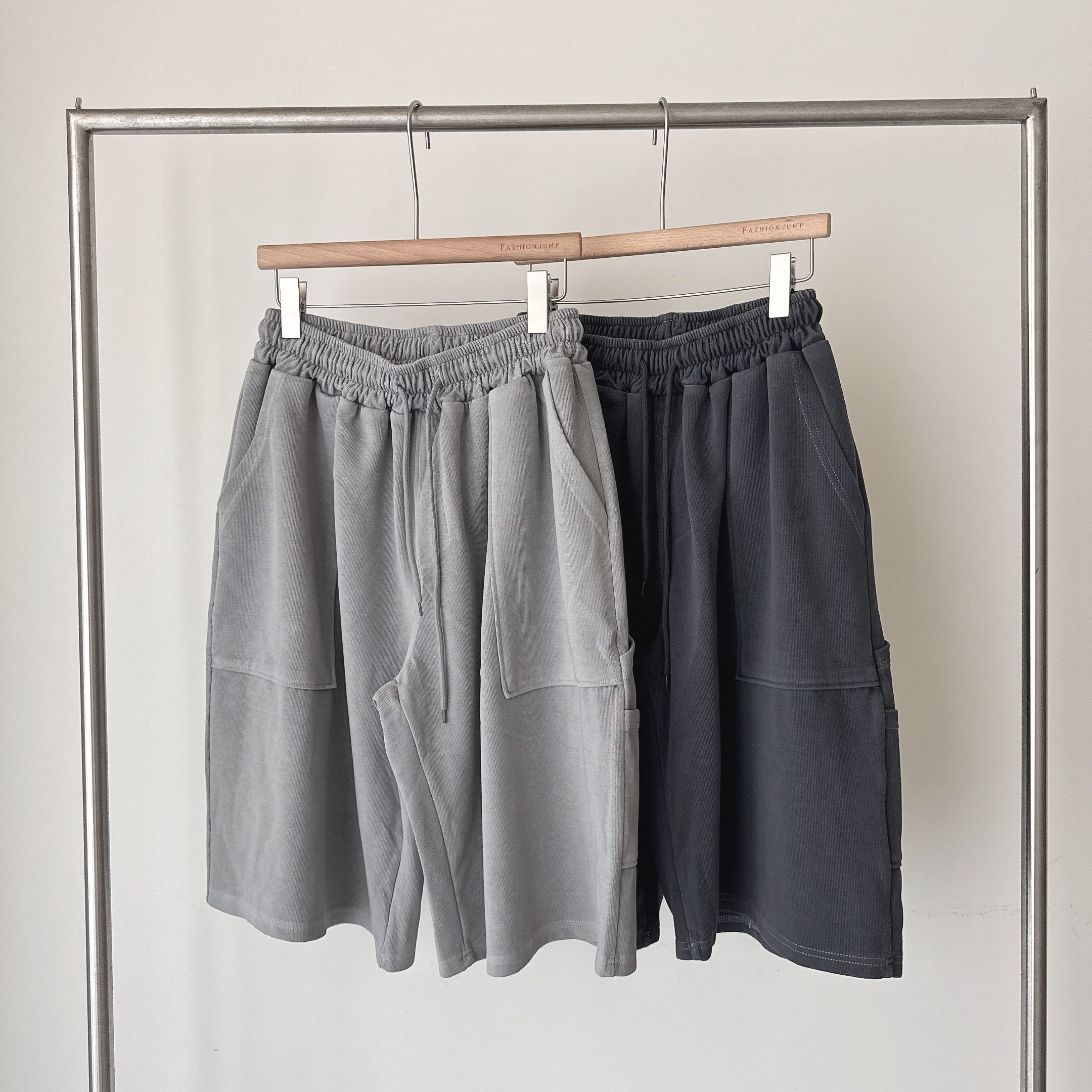 （現貨）P010 大口袋 休閒 棉褲 短褲