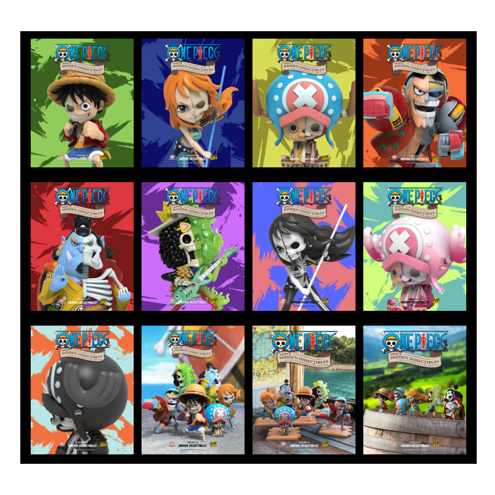 MIGHTY JAXX Freeny’s Hidden Dissectibles: 海賊王 One Piece Series 02