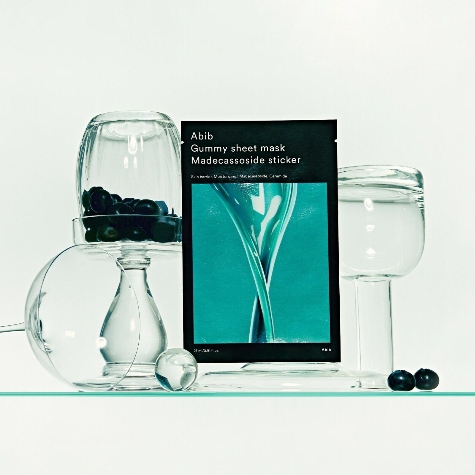 ABIB 香口膠積雪草面膜