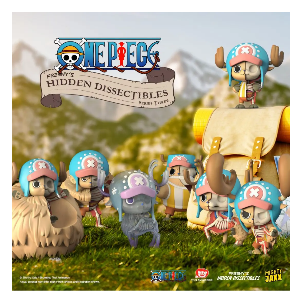 MIGHTY JAXX Freeny’s Hidden Dissectibles: 海賊王 One Piece Series 3