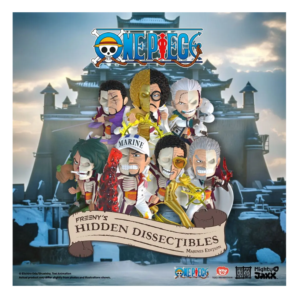 MIGHTY JAXX Freeny’s Hidden Dissectibles: 海賊王 One Piece (Marines Edition)