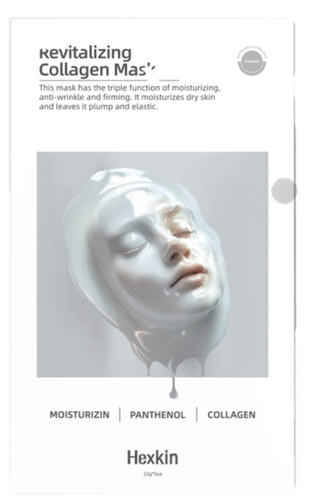 T11HE4 HEXKIN牛奶光膠原面膜