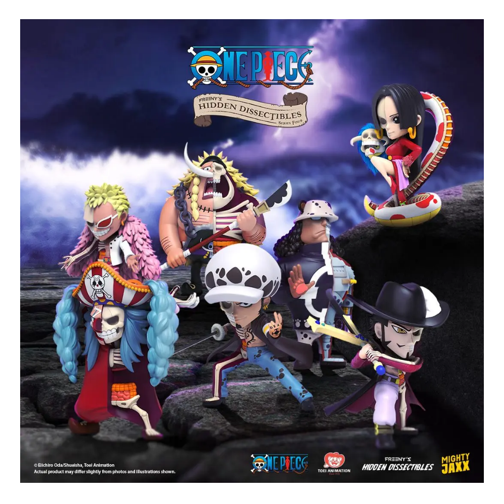 MIGHTY JAXX Freeny’s Hidden Dissectibles: 海賊王 One Piece (Warlords Edition)