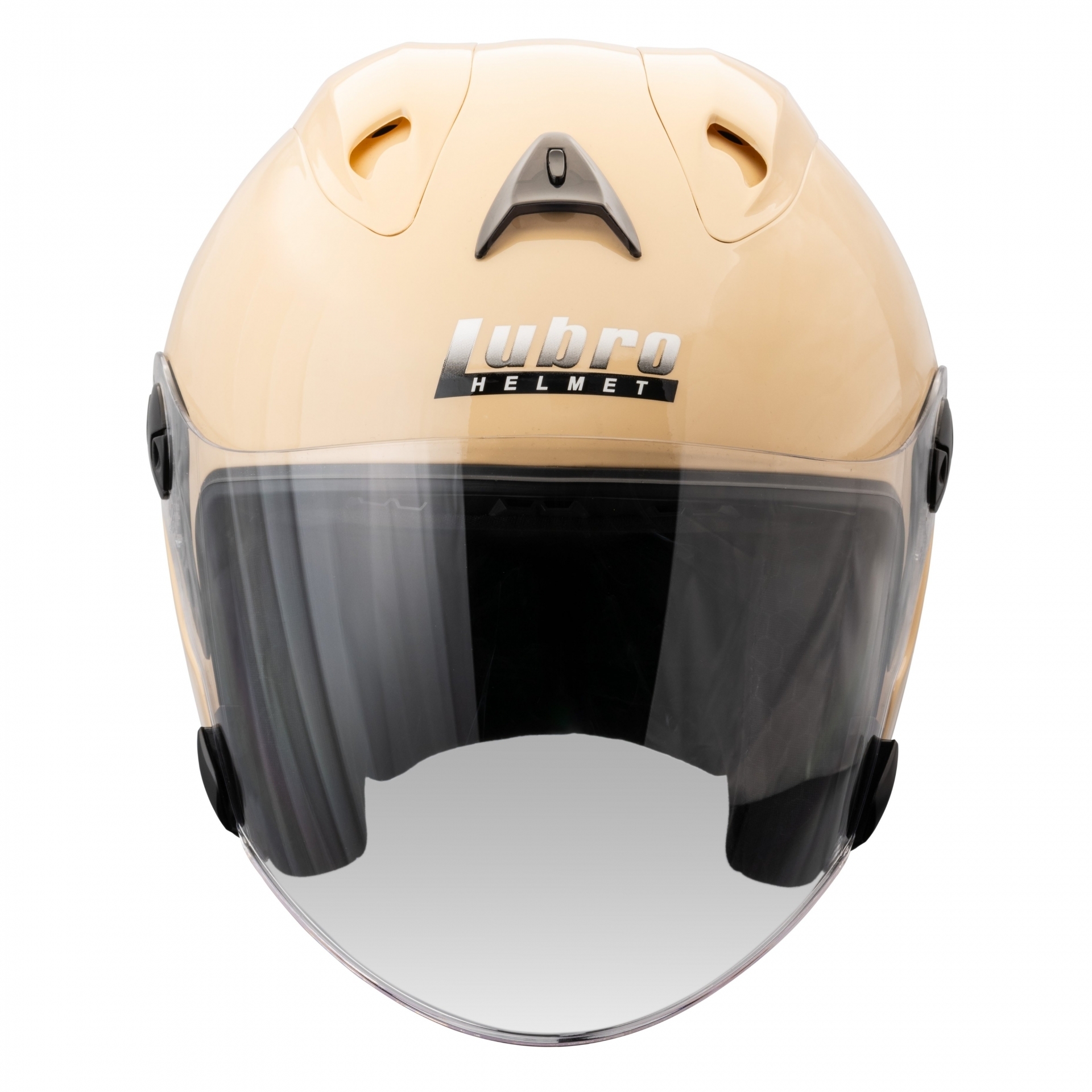 LUBRO RACE TECH Final Edition 奶茶 素色  四分之三罩式帽款