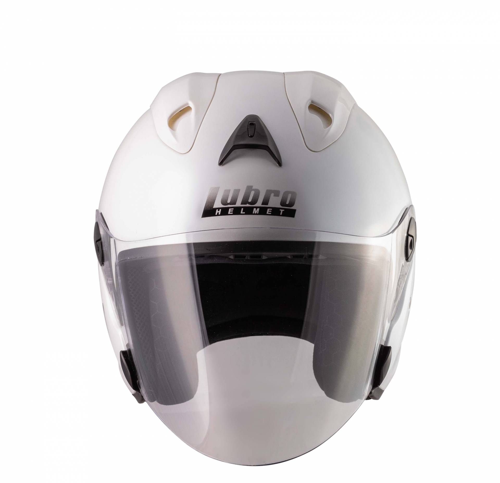 LUBRO RACE TECH Final Edition 珍珠白 素色  四分之三罩式帽款