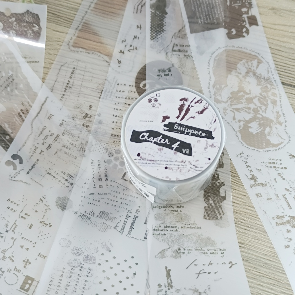 小行星B610．片段:第四章(新版) 4.5cm霧面PET膠帶 <整捲/分裝>