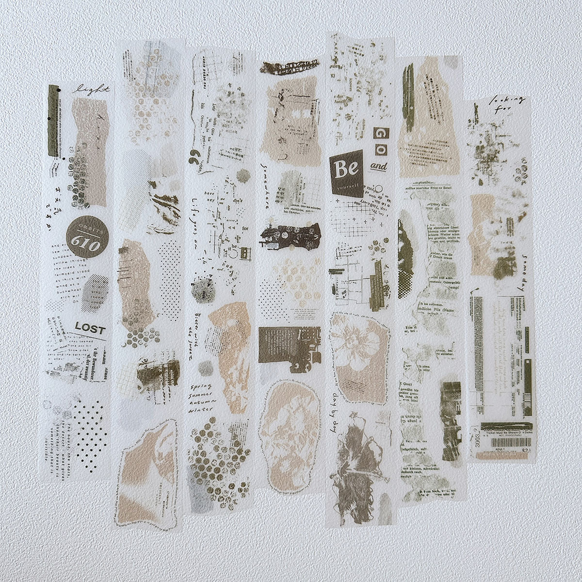 小行星B610．片段:第四章(新版) 4.5cm霧面PET膠帶 <整捲/分裝>