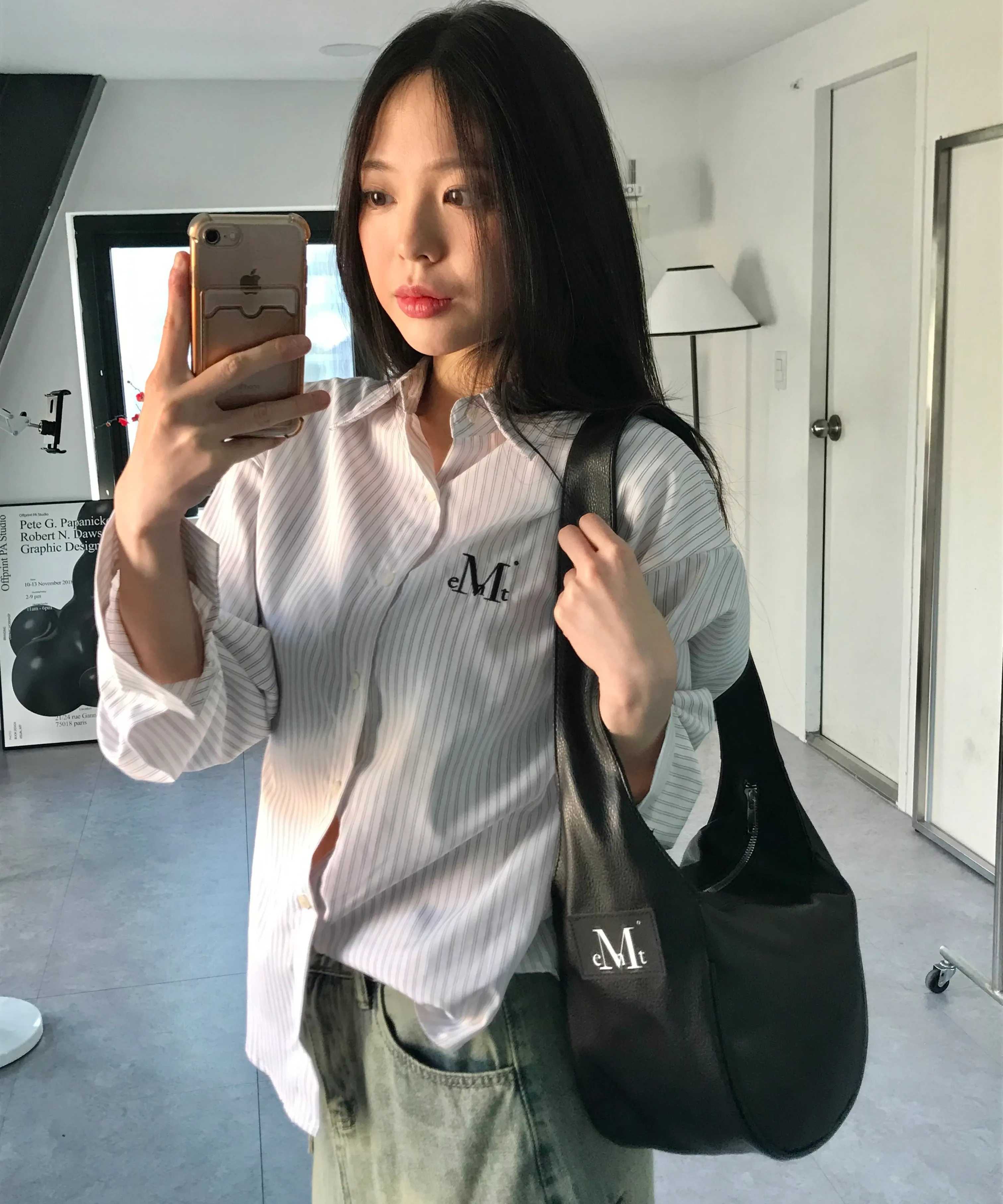 MUCENT BONA SIGNATURE STRIPE SHIRTS