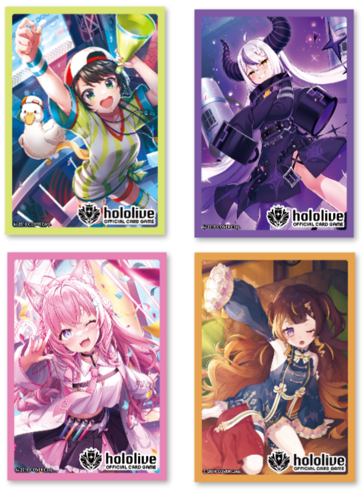 hololive OFFICIAL CARD GAME 官方卡套 Vol.4 (大空スバル/ラプラス・ダークネス/博衣こより/アーニャ・メルフィッサ)