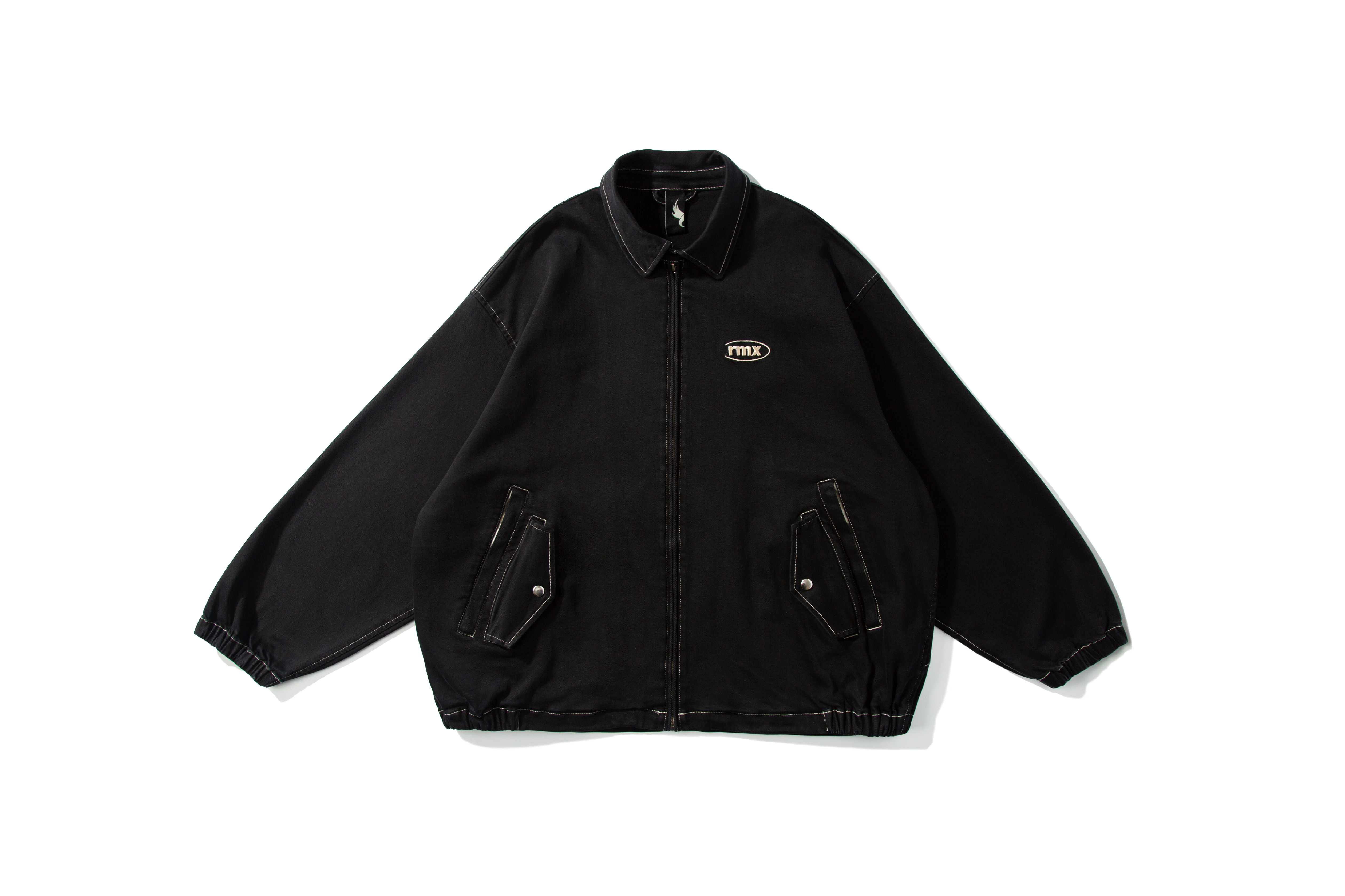 REMIX "VTG Washed Canvas Jacket" (Black)