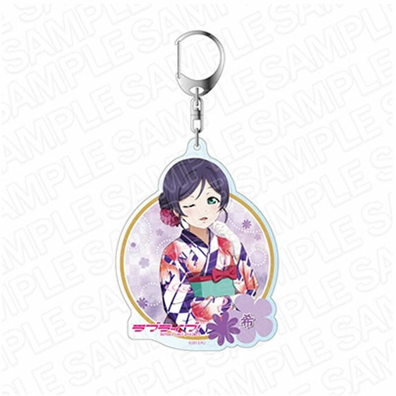 Love Live!日版浴衣系列大壓克力鑰匙圈-東條希