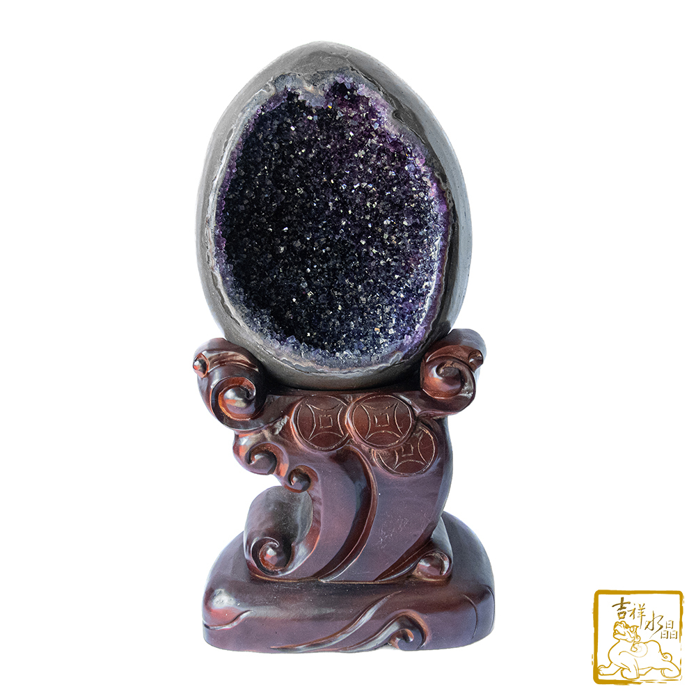 烏拉圭紫水晶恐龍蛋 21.4kg 財源廣進