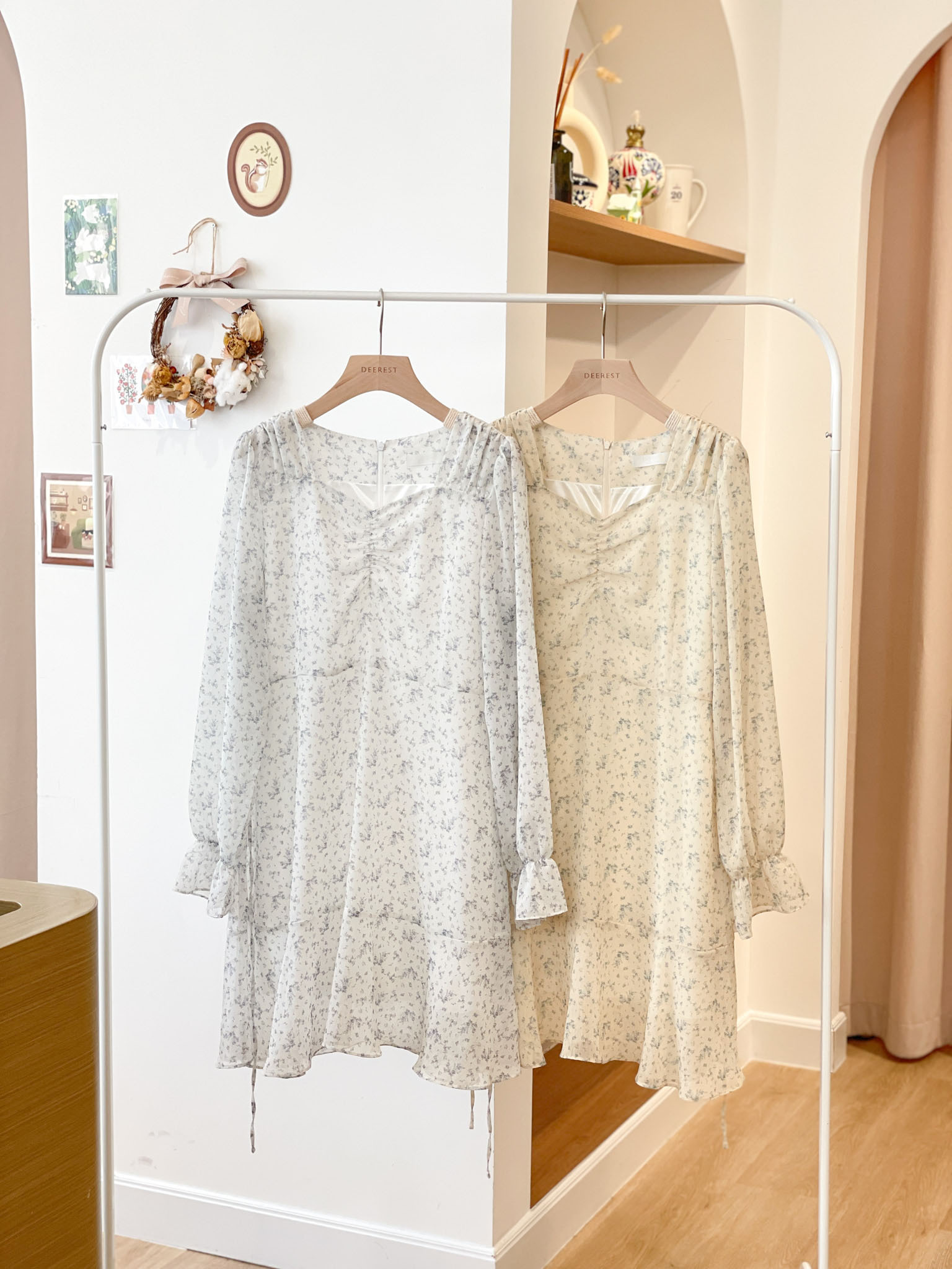 OP628 Calla Lily Floral Dress