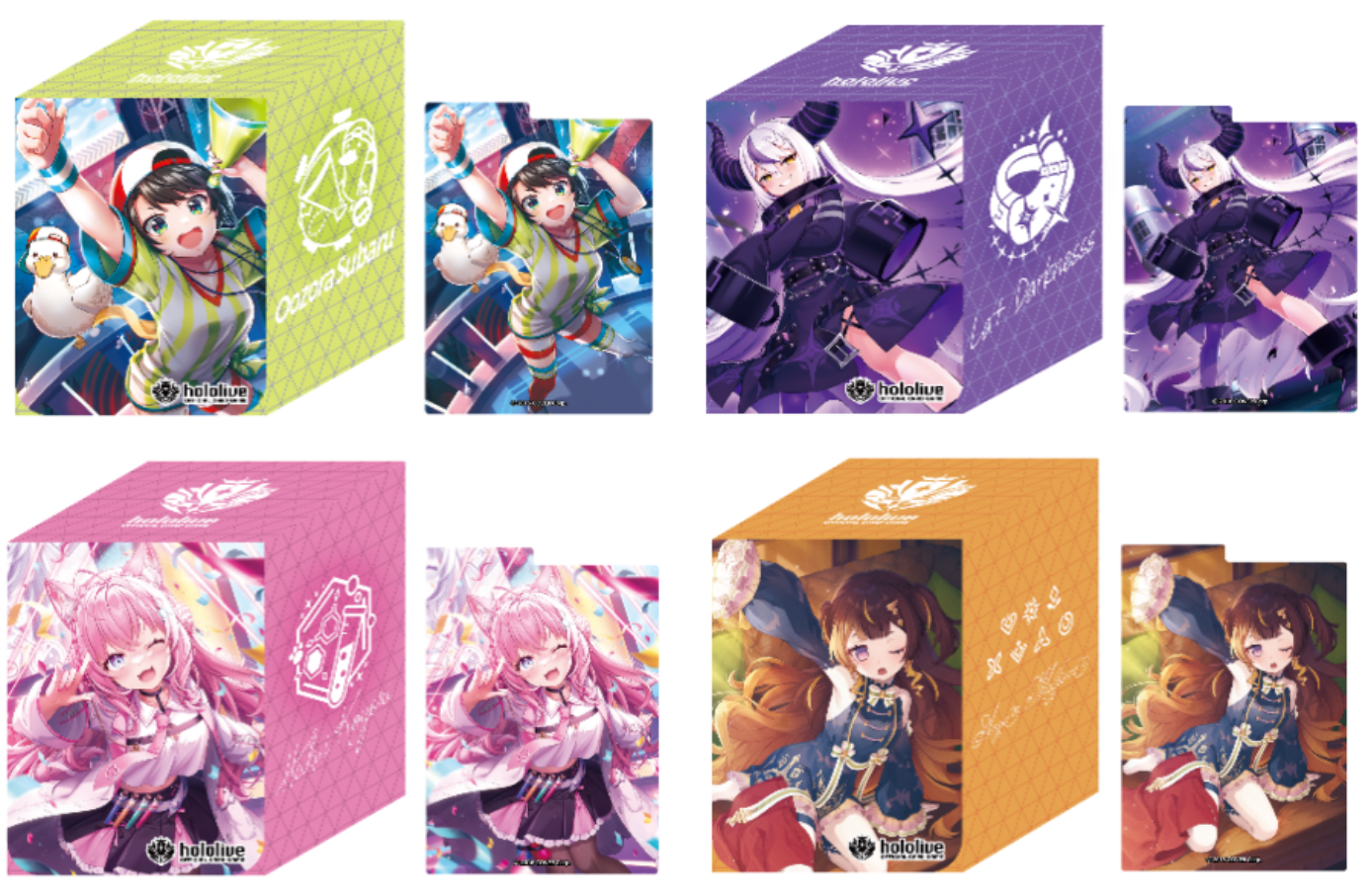 hololive OFFICIAL CARD GAME 官方卡盒 Vol.4 (大空スバル/ラプラス・ダークネス/博衣こより/アーニャ・メルフィッサ)