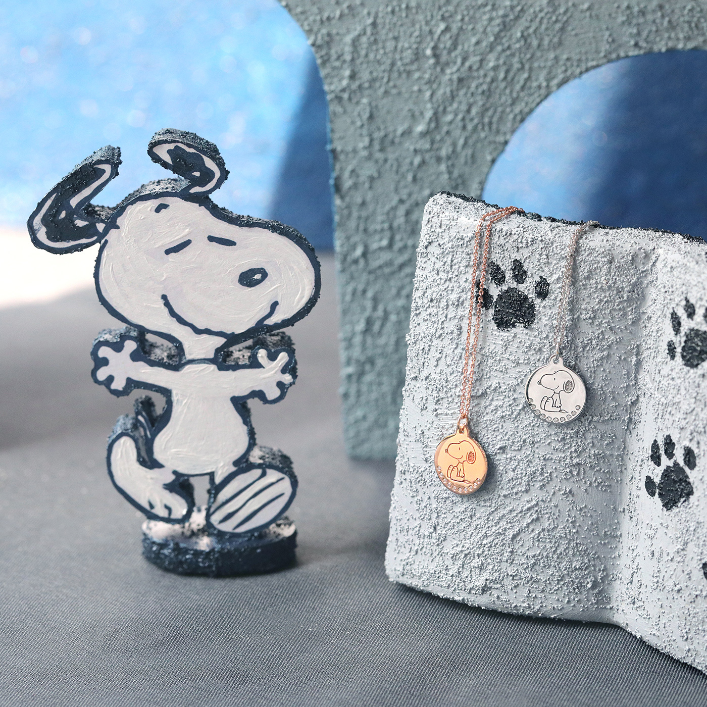 SNOOPY｜永遠的Snoopy 01 — 3分鑽石項鍊