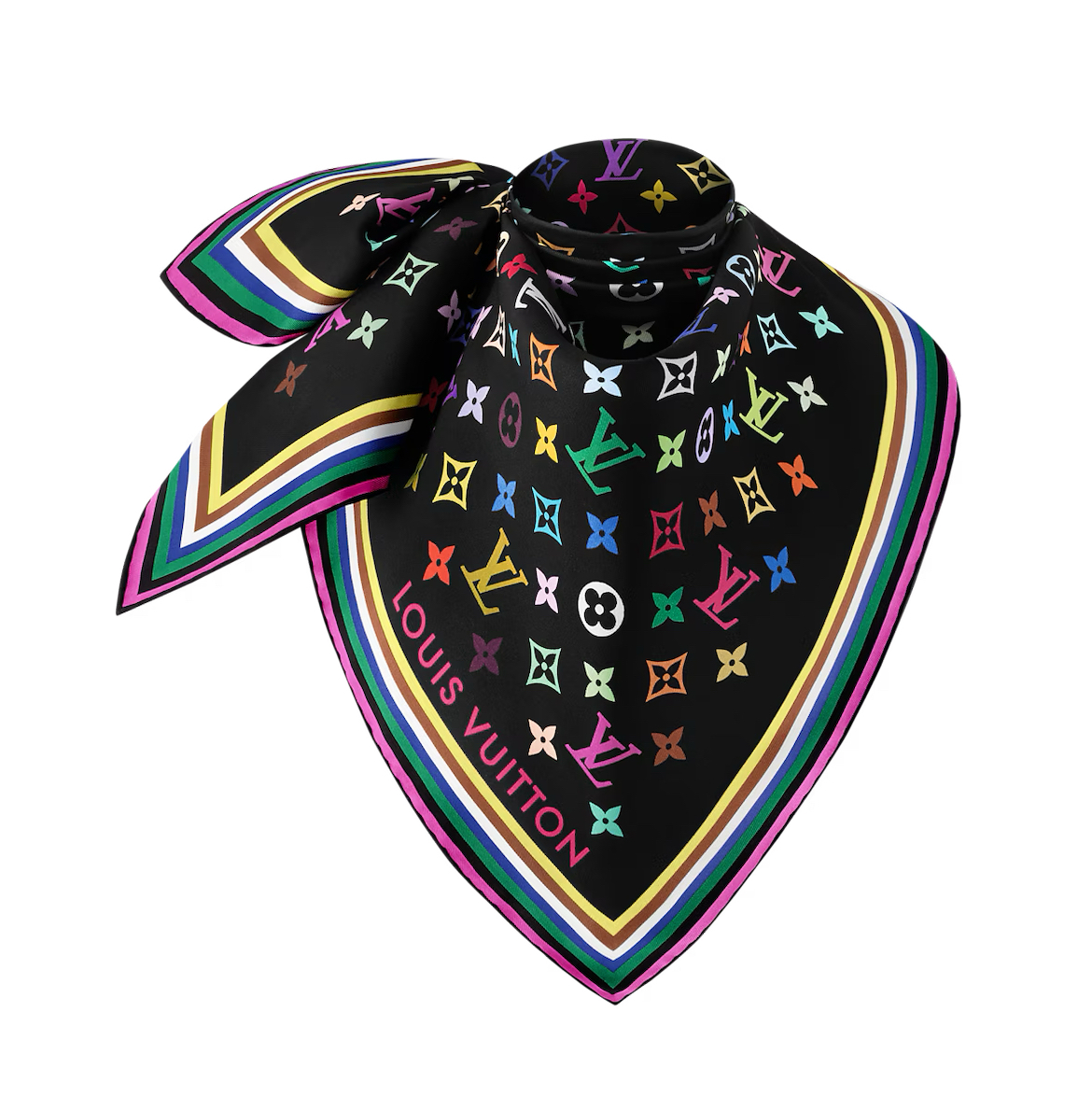 LV x TM monogram multicolour square 90