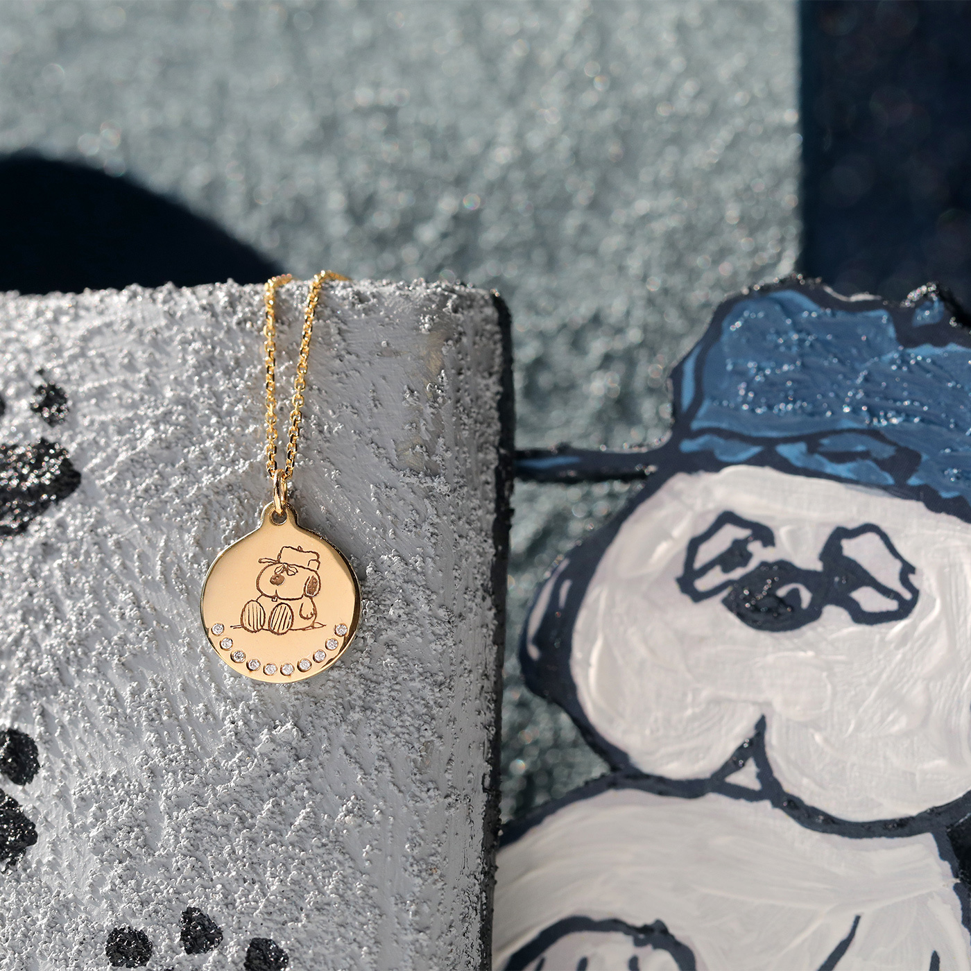 SNOOPY｜永遠的Snoopy 02 — 3分鑽石項鍊