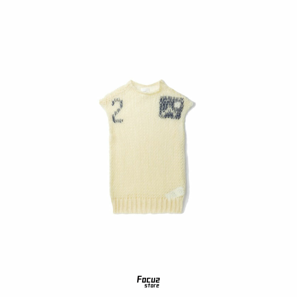 【Focus Store】預購 OAMC Mohair knit vest "Yellow" 黃色 馬海毛針織背心
