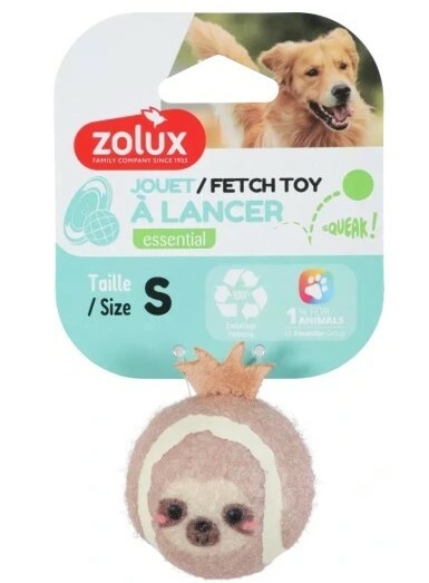 法國Zolux 犬用 網球玩具 - 樹懶 S