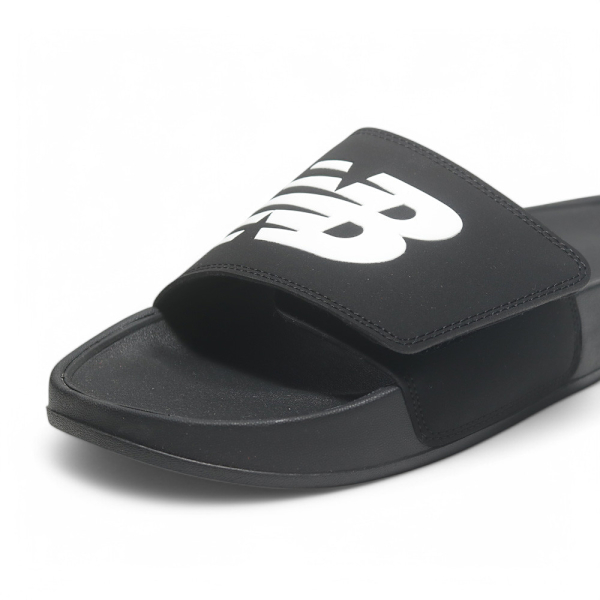 NEW BALANCE 拖鞋 NB 黑色 魔鬼氈 基本 運動拖鞋 男 SUA200H3