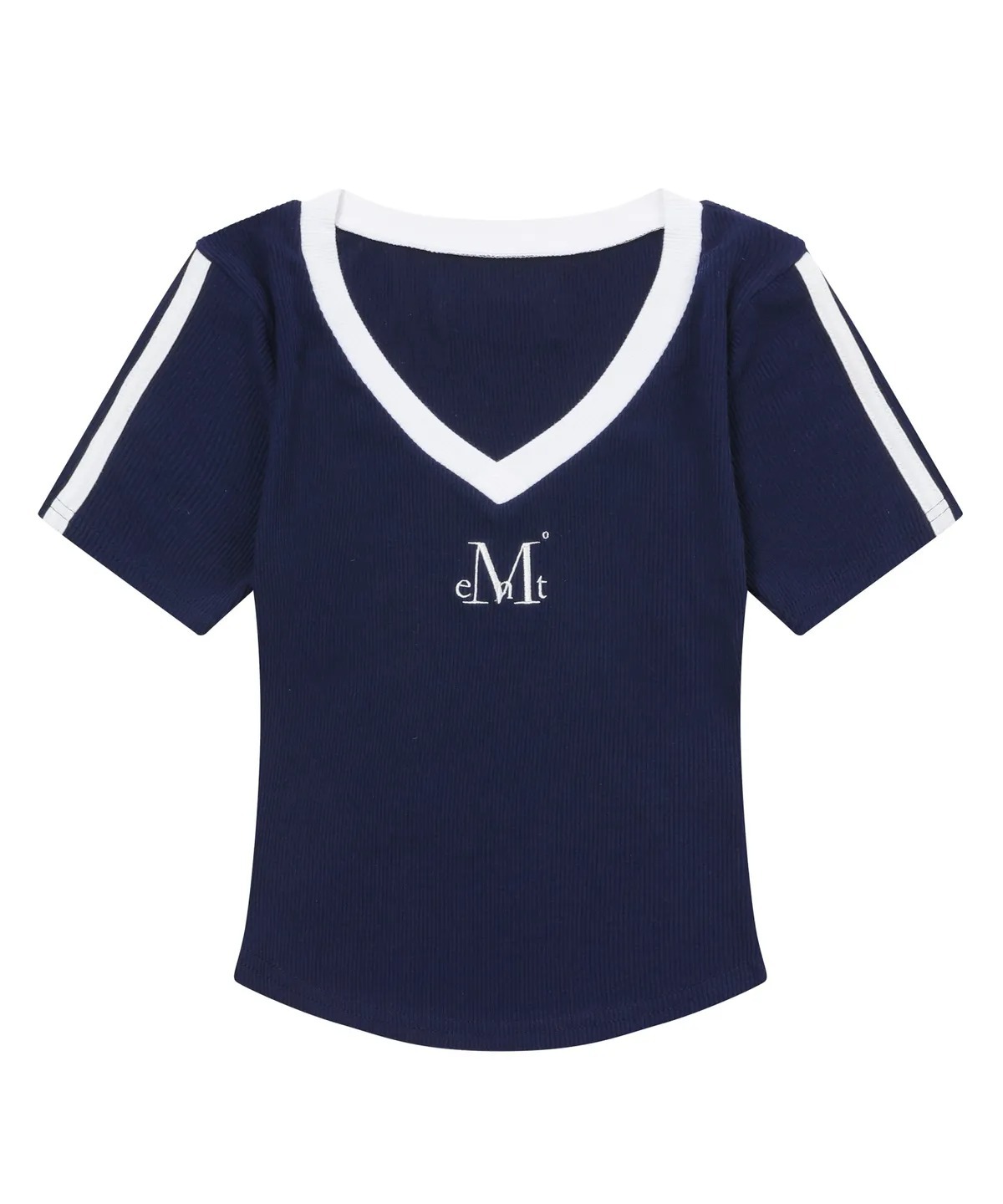 MUCENT BINDING TRACK LINE HALF SLEEVE TEE