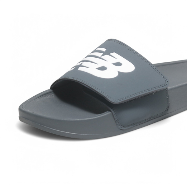 NEW BALANCE 拖鞋 NB 灰色 魔鬼氈 基本 運動拖鞋 男 SUA200B3