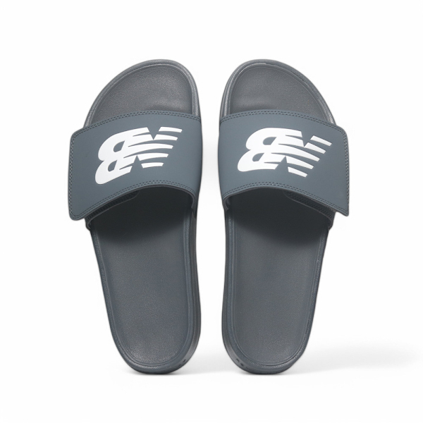 NEW BALANCE 拖鞋 NB 灰色 魔鬼氈 基本 運動拖鞋 男 SUA200B3