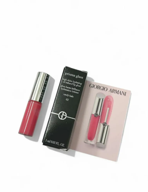 【預訂】AM2716 Giorgio Armani Prisma Glass Lip Gloss 02 Candy Halo 玻璃唇釉1ml