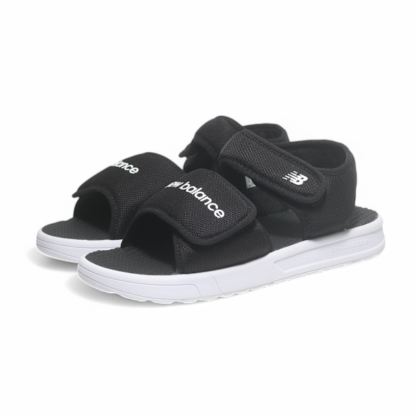 NEW BALANCE 童鞋 NB 涼鞋 黑色 魔鬼氈 中童 SYA750J3