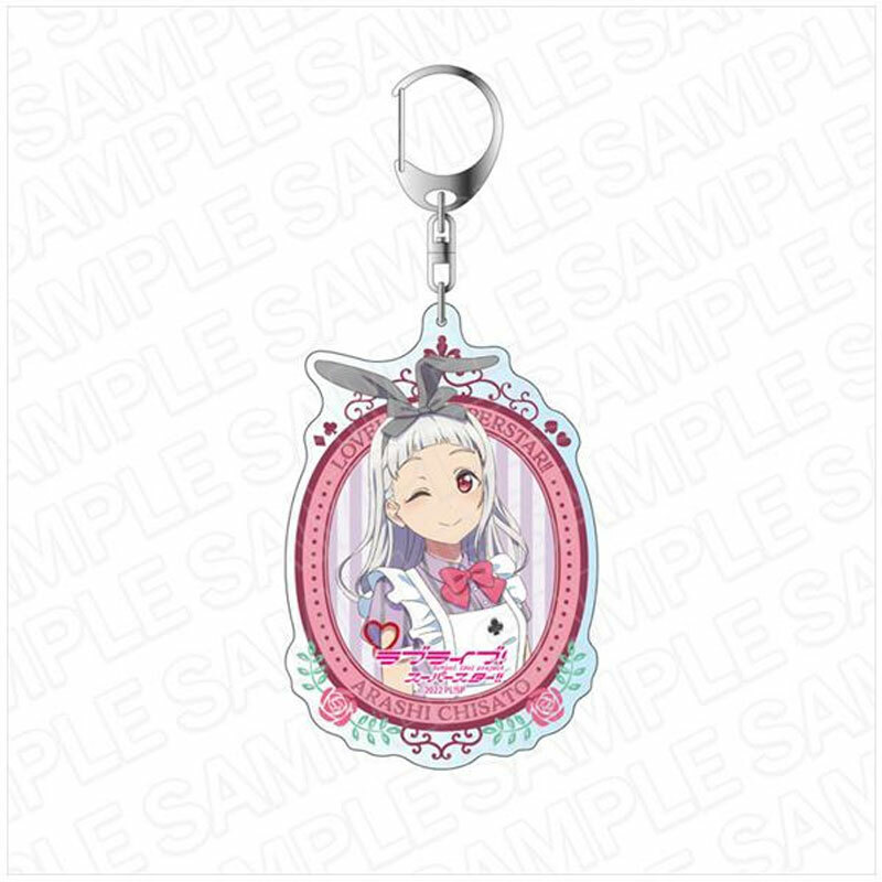 Love Live!Superstar!!日版咖啡廳系列大壓克力鑰匙圈-嵐千砂都