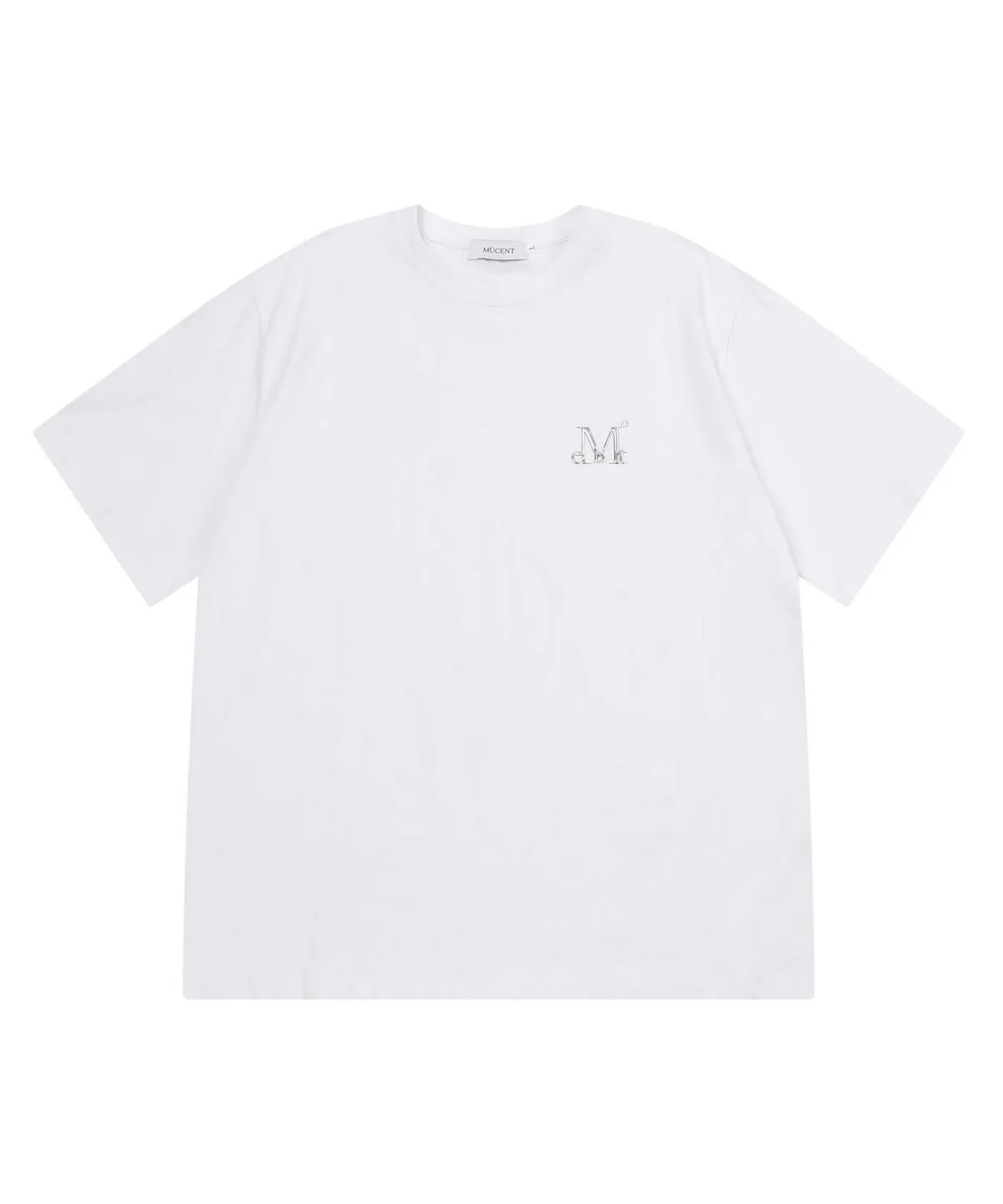 MUCENT KURT METAL LOGO SIGNATURE HALF TEE