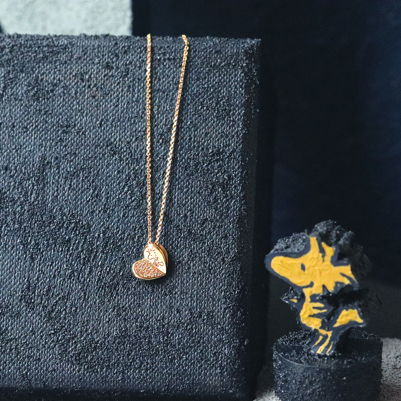 SNOOPY｜無盡的愛 02 — 5分鑽石項鍊