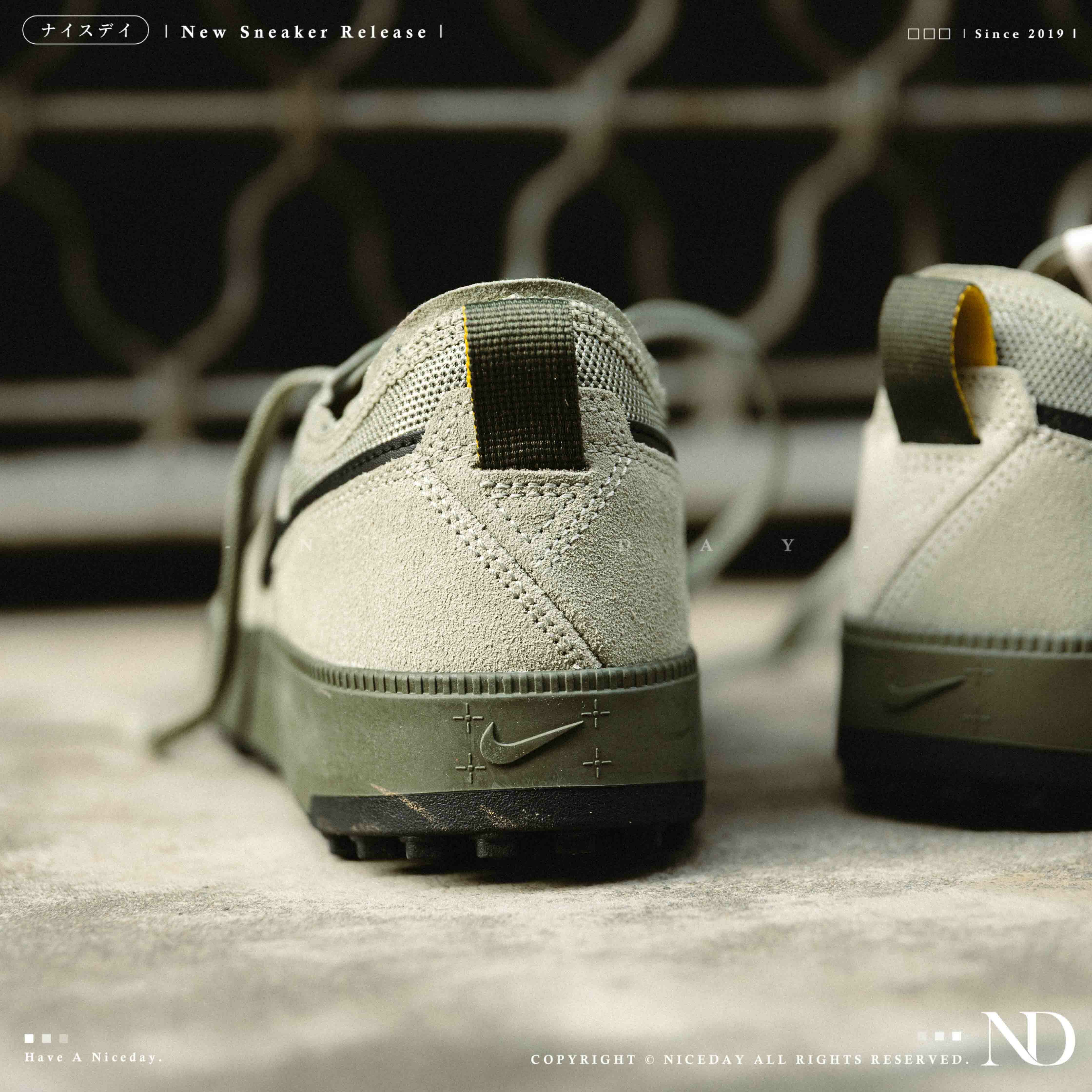 NICEDAY 現貨 NIKE C1TY Surplus 綠黑 軍綠 深綠 麂皮 反光 復古 FZ3863-300