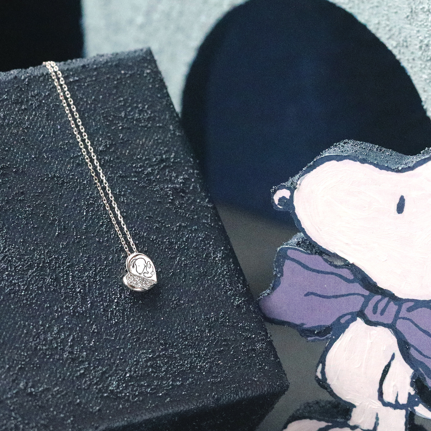SNOOPY｜無盡的愛 03 — 5分鑽石項鍊