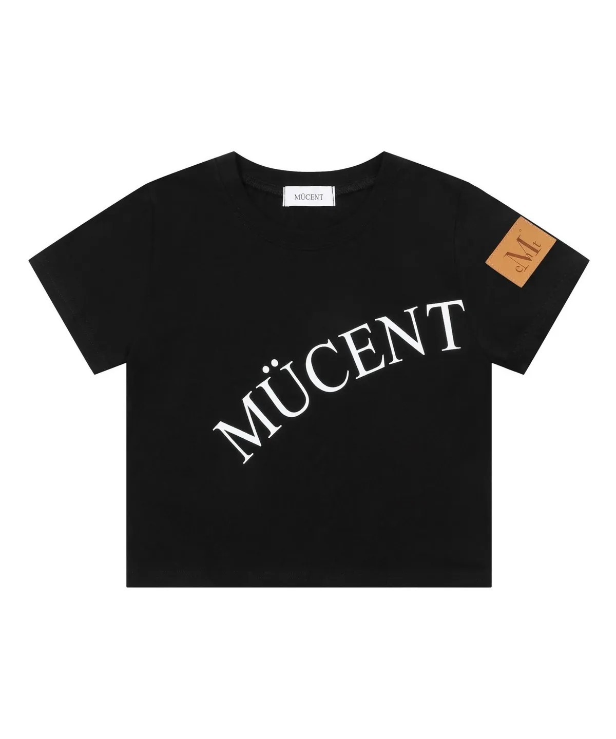 MUCENT LEATHER POINT SIGNATURE HALF TEE