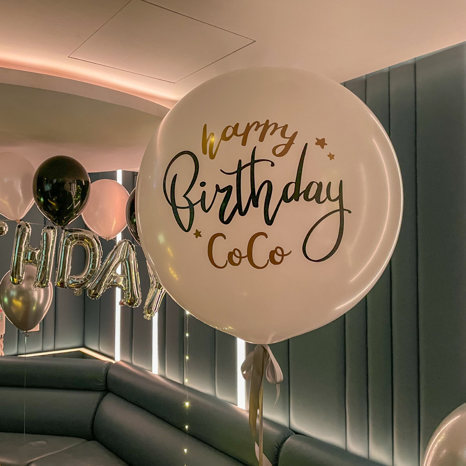 【KTV】建興錢櫃．黑銀白色系