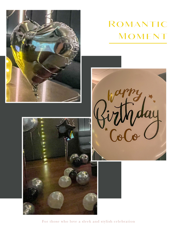 【KTV】生日驚喜．建興錢櫃．黑銀白色系