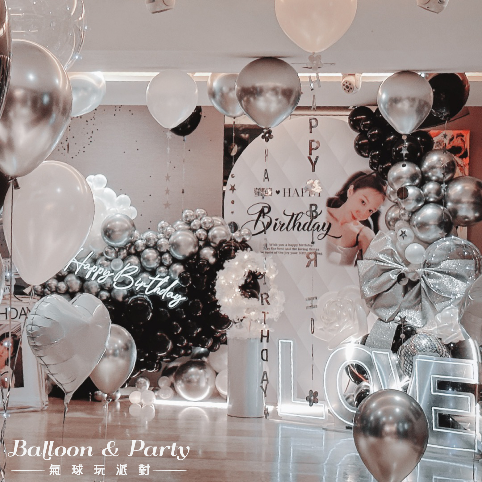 【私人招待所】台南．黑銀白色系