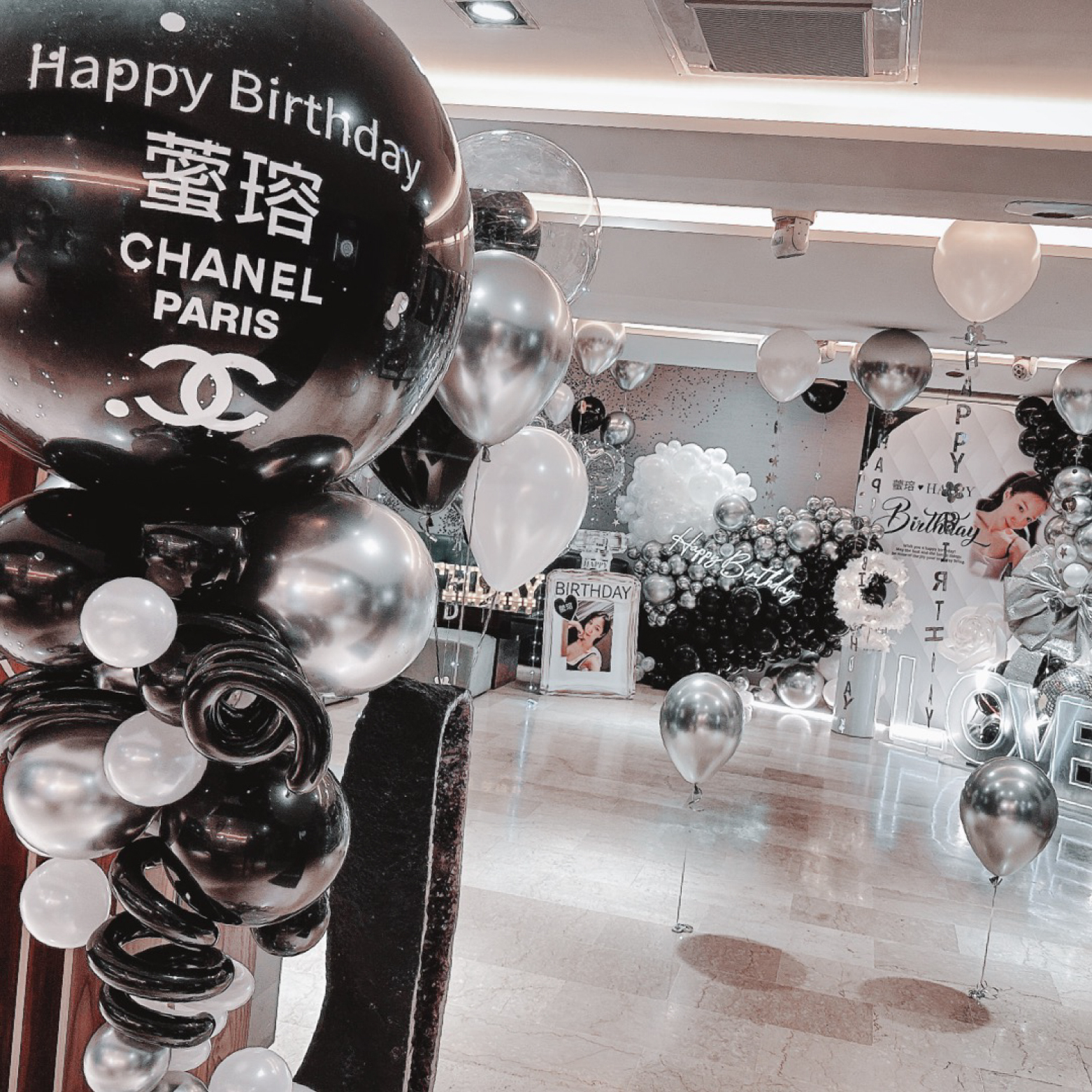 【私人招待所】台南．黑銀白色系