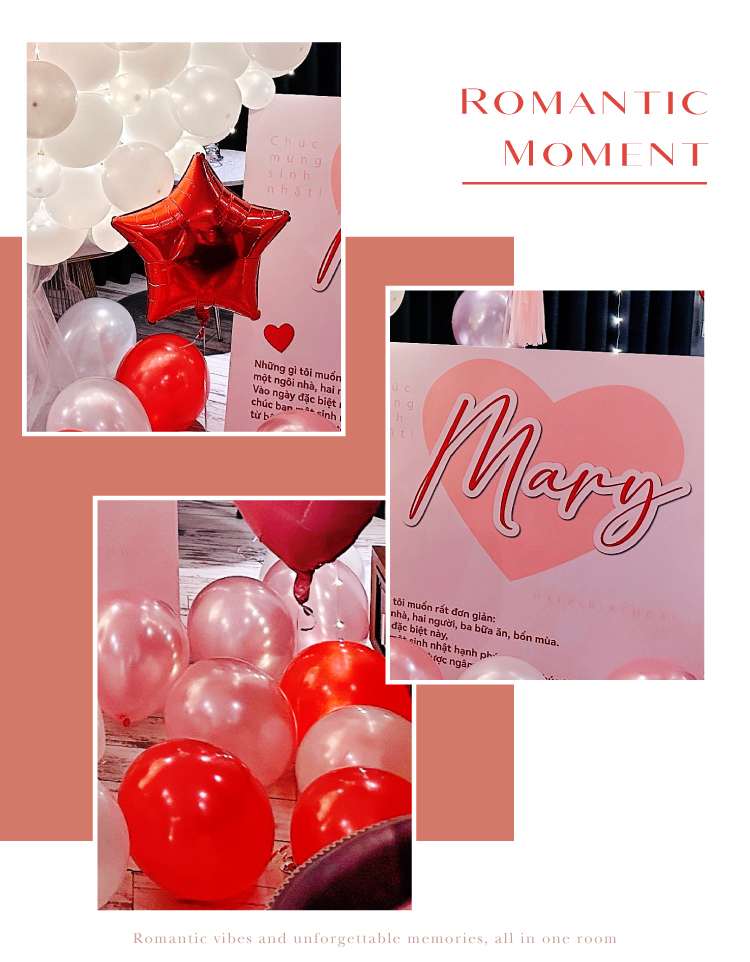 【飯店】生日驚喜．比歐緻居．紅粉色系