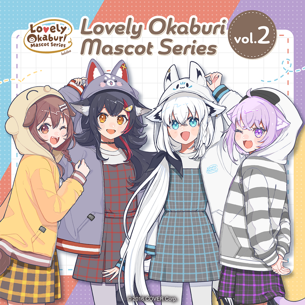 「官品代購」hololive Lovely Okaburi Mascot Series vol.2 Gamers