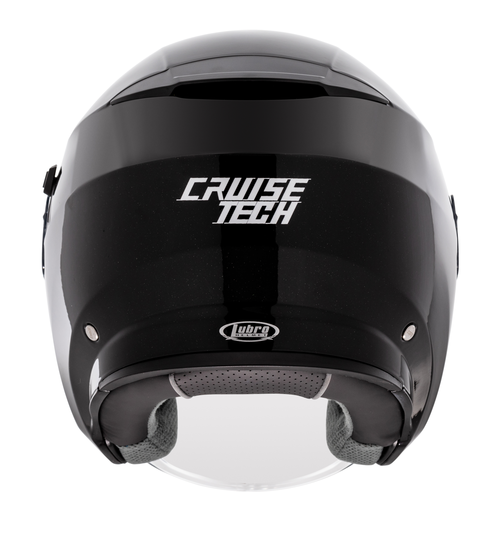 LUBRO CRUISE TECH 質感黑 素色  內墨片 四分之三罩式帽款