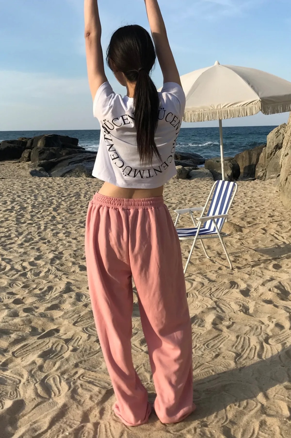 MUCENT BASIC DENVER WIDE SWEAT PANTS