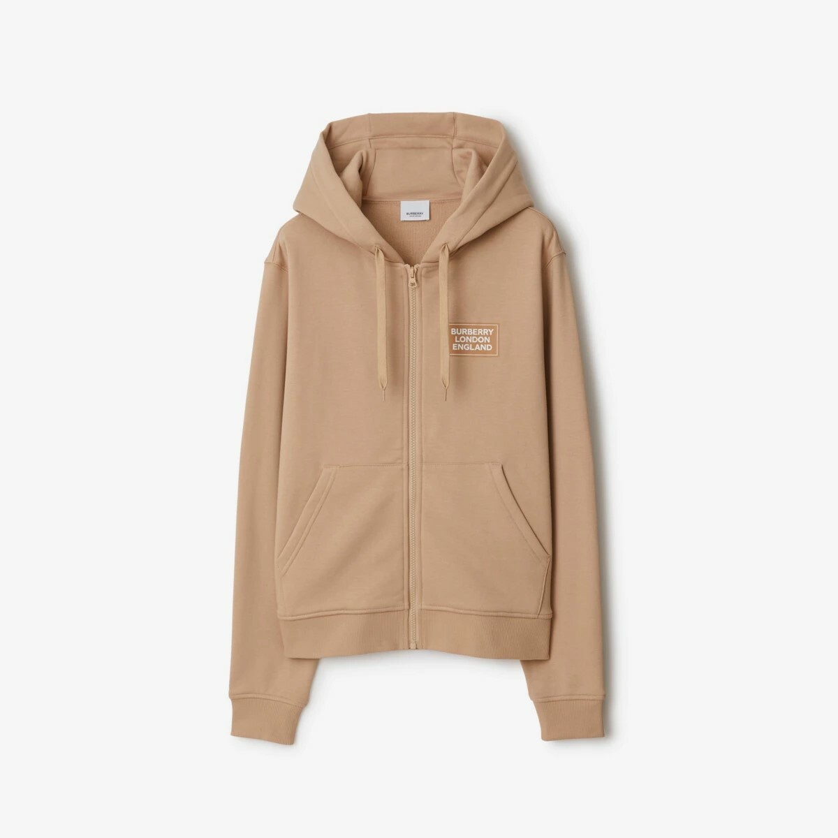 1BR0329-010 BURBERRY Keira Ble Hoodies Soft Fawn #80843551 (C-EU-E)