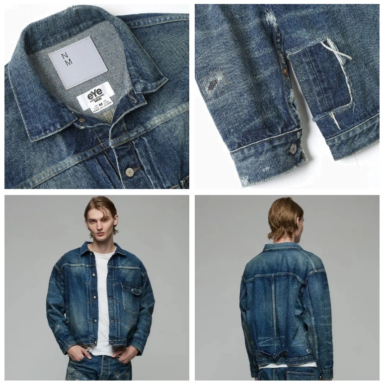 JUNYA WATANABE MAN COTTON SELVEDGE DENIM PRODUCT PROCESSING NEW MANUAL W NAME J924 JACKET - PRE ORDER ITEM (預訂中)