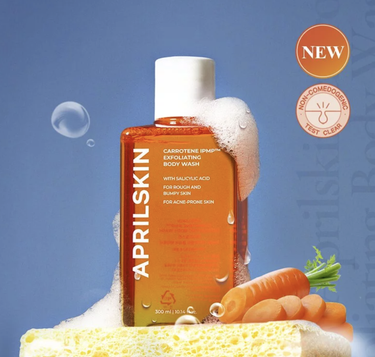 APRILSKIN 胡蘿蔔 IPMP 舒緩嫩膚沐浴乳 300ml